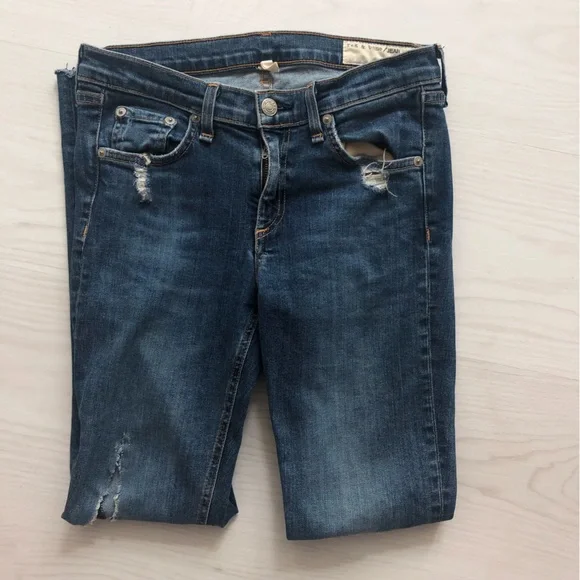 Rag & Bone Skinny Jeans Size 28 - Picture 3 of 10